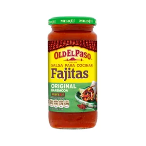 OLD EL PASO Salsa para fajitas con tomate, pimientos y cebolla OLD EL PASO 395 g.
