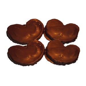 Imagen de Palmera de chocolate de masa de hojaldre 4 uds.