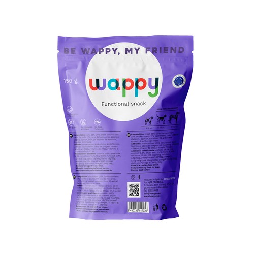 WAPPY Snack functional antiaging 150 g.