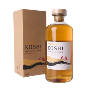 KOSHI Whisky blended (mezclado) en Japón botella 50 cl.
