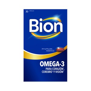 BION3 Omega 3 (complemento nutricional) 30 cápsulas.