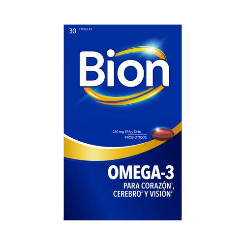 BION3 Omega 3 (complemento nutricional) 30 cápsulas.