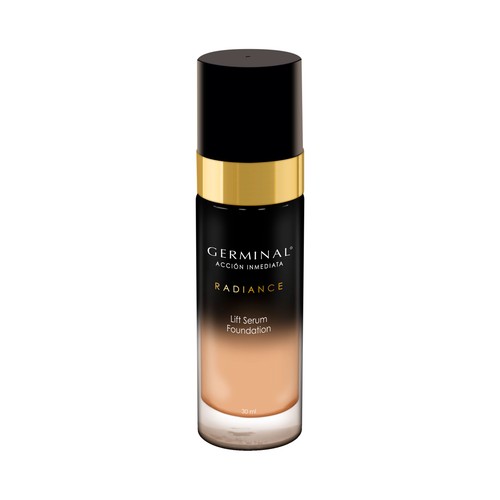 GERMINAL Radiance tono light medium Base de maquillaje, doble efecto lifting inmediato 30 ml.