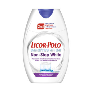 Imagen de LICOR DEL POLO Pasta de dientes + enjuague bucal con acción blanqueadora LICOR DEL POLO Non stop white 75 ml.