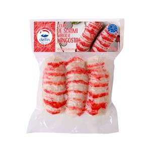 Colas de surimi sabor a langosta ultracongelado 250 g.