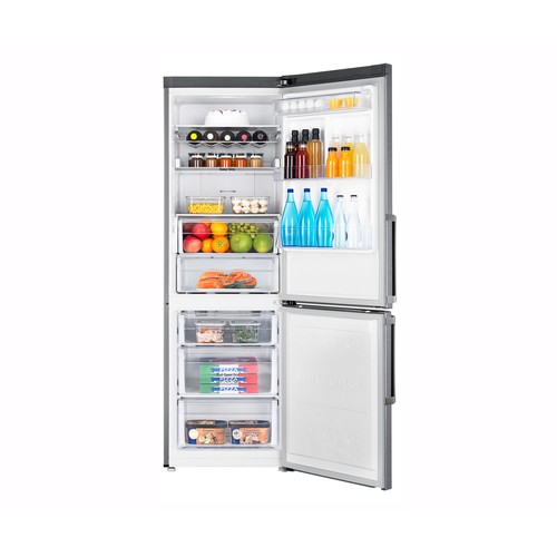 Frigorífico combi 185cm SAMSUNG RB33J3515S9/EF Inox, NO FROST, clasificación energética: E, H: 185cm, A: 59,5cm, F: 73,5cm, capacidad total: 339L.