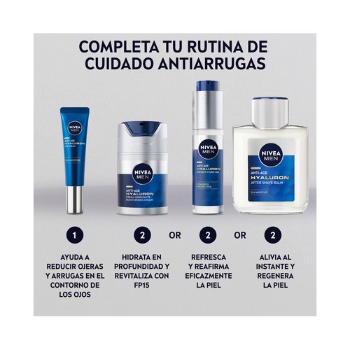 NIVEA Men hyaluron Estuche con productos para el cuidado facial masculino.