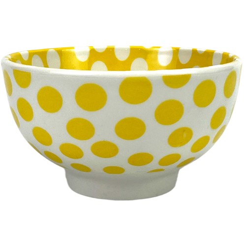 Bol de 12cm, porcelana decorados geométricos para uso diario. ACTUEL