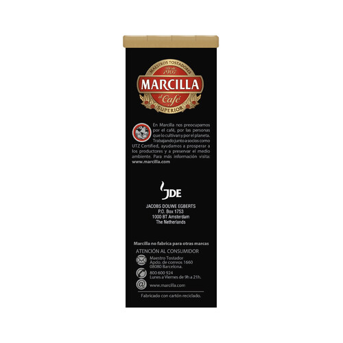MARCILLA Café molido natural MARCILLA Crème Express 250 gr,