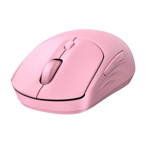Ratón inalámbrico HP 400 Rosa, tecnología laser, 5 botones, con pilas