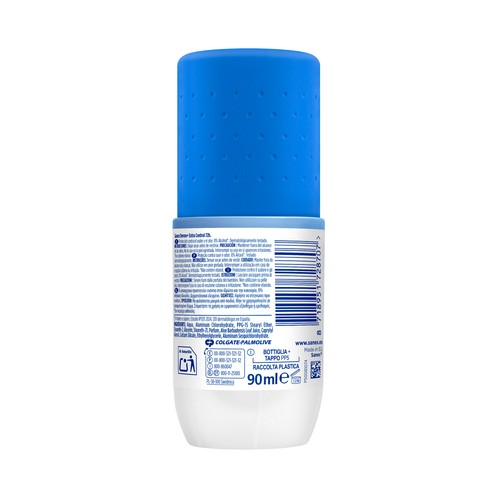SANEX Dermo+ extra control Desodorante roll on unisex antitranspirante hasta 72 horas 90 ml.