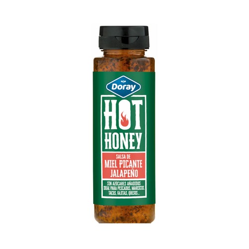 DORAY Salsa de miel picante con jalapeños 350g