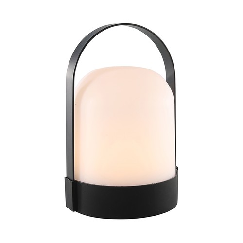 Lámpara led de mesa exterior, 13x21,7cm. TRESDOGAR.