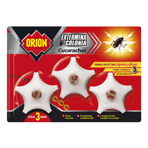 ORION Cebo cucacarachas gel ORION 3 uds