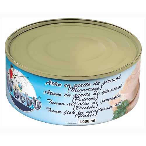 NACHO Atún en aceite de girasol 650 gr.