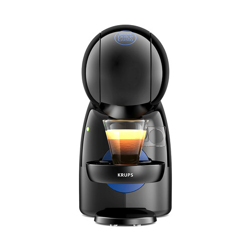 Cafetera de cápsulas DOLCE GUSTO Piccolo XS Krups KP1A05 negra, presión 15 bares, deposito de 0.8L.