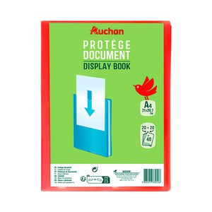 Imagen de Carpeta 40 Fundas Colores Surtidos ALCAMPO