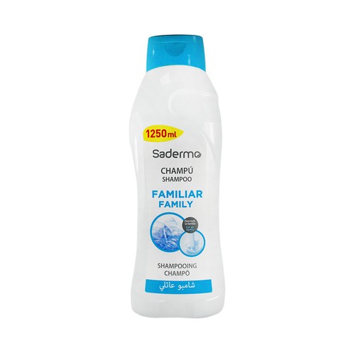 SADERMO Champú familiar de uso frecuente para todo tipo de cabellos SADERMO 1250 ml.