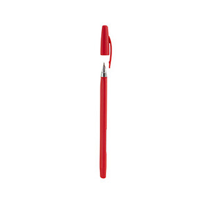 Imagen de Bolígrafos Con Click Rojo Tacto Goma ALCAMPO