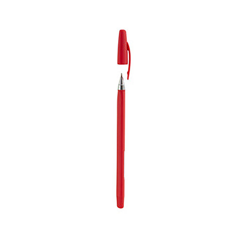 Bolígrafos Con Click Rojo Tacto Goma ALCAMPO