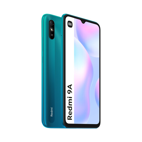 XIAOMI Redmi 9A verde aurora, 32GB + 2GB Ram, pantalla 16,5cm (6,53).