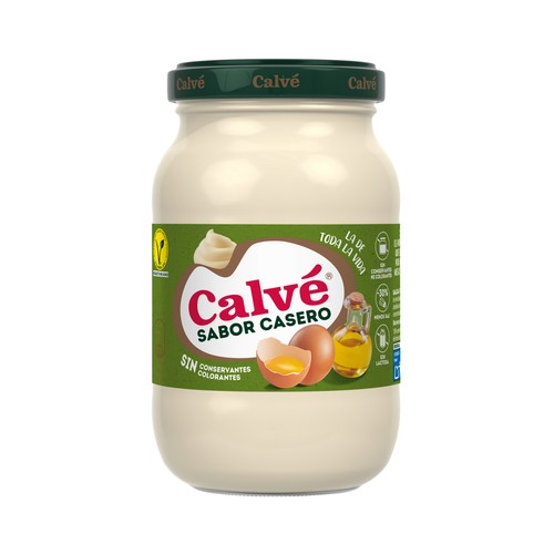 CALVÉ Mayonesa sabor casero frasco 210 ml.