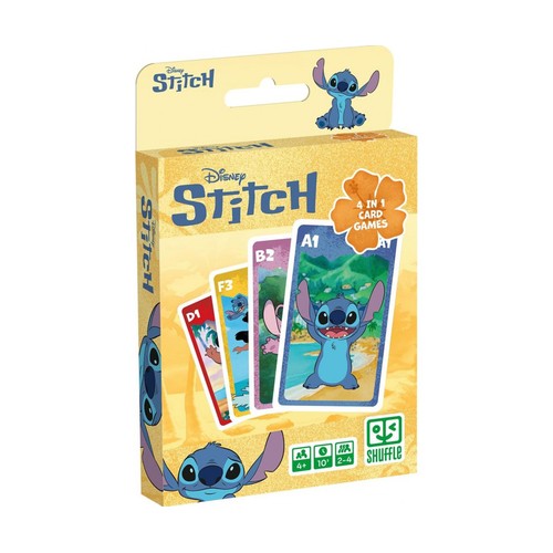 Baraja de cartas infantil STITCH.