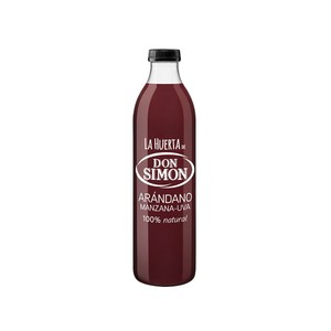 Imagen de DON SIMON Zumo refrigerado de arándanos, manzana y uva DON SIMÓN LA HUERTA 750 ml.