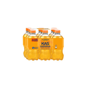 Imagen de KAS Refresco de naranja Junior pack 9 uds x 33 cl.