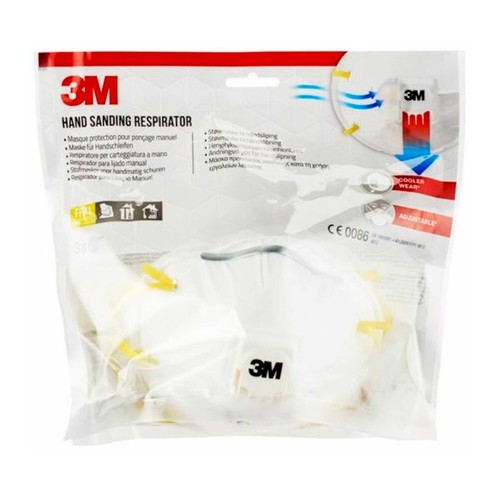Pack 3 mascarillas antipolvo Cool Flow, 8812 C3 con válvula FFP1, 3M ESPAÑA