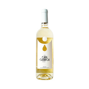 Imagen de CRIA CUERVOS  Vino blanco Verdejo con D.O. Rueda botella 75 cl.
