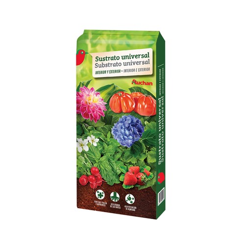 Saco de 20 litros de sustrato universal de cultivo PRODUCTO ALCAMPO.