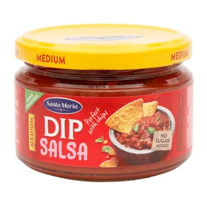 SANTA MARÍA Salsa mejicana picante perfecta para los chips SANTA MARÍA 250 g.