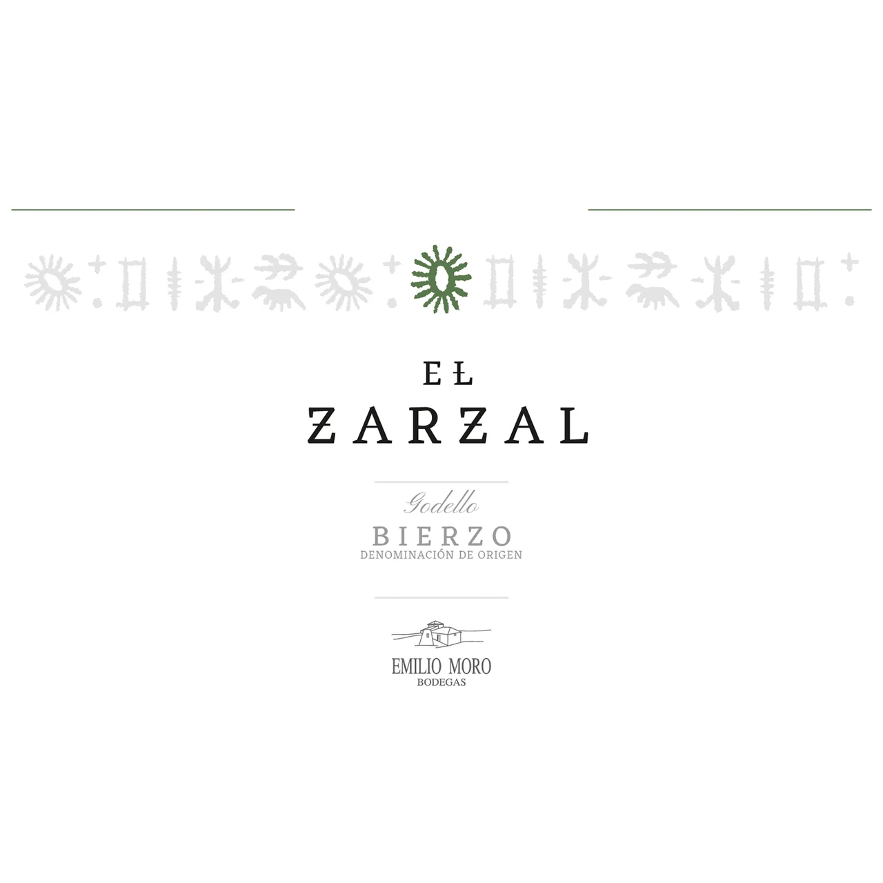 EL ZARZAL  Vino blanco Godello con D.O. Bierzo botella de 75 cl.