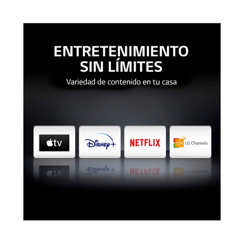 Televisión 127 cm (50") LED LG 50UQ75006 4K, HDR 10, SMART TV, WIFI, BLUETOOTH, TDT T2, USB reproductor, 3HDMI, 50HZ.