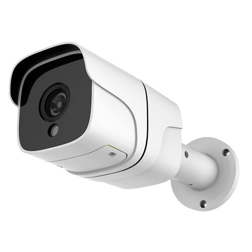 Cámara exterior de seguridad WIFI MUVIT iO, full HD 1080P, visión automática, audio bidireccional, MicroSD, control con App.