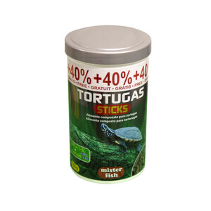 Imagen de MISTER FISH Alimento completo para tortugas 350 gr,