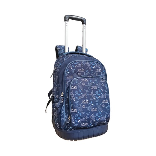Mochila con ruedas 18x32x43 cm Space Explorer. MITOS