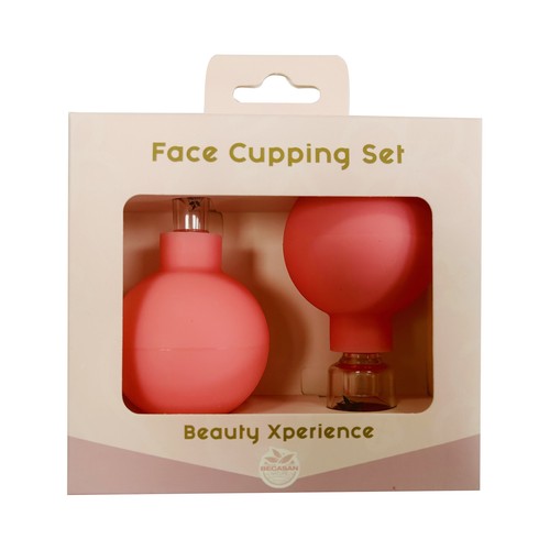 BECASAN NATURE Juego de ventosas faciales para masaje.