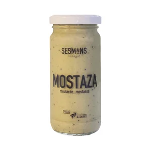 SESMANS ORGANIC Mostaza de procedencia ecológica 240 ml.