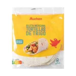 PRODUCTO ALCAMPO Tortillas de trigo 8 uds. 320 g.