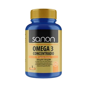 SANON Omega 3 concentrado (complemento nutricional) 90 cápsulas.