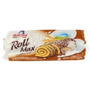 BALCONI Rollino de bizcochro con sabor a capuccino 300 g.