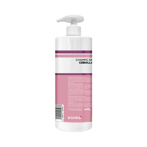 SANKO Professional Champú fortificante y antioxidante con cebolla 1 l.