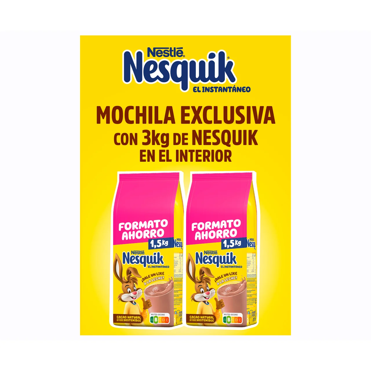 Cacao instantáneo 3 kg.