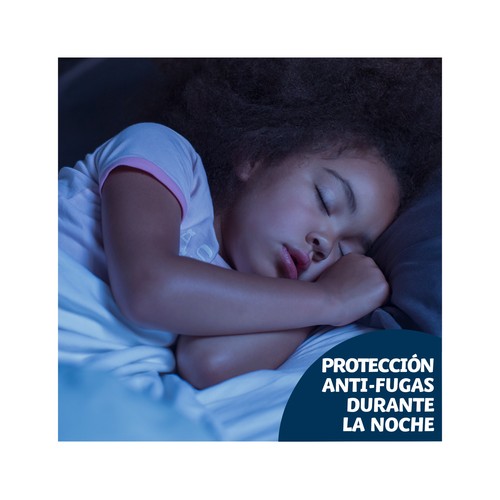 DODOT Pañales de noche talla 7 (braguitas absorventes), para niñas de 17 a 29 kilogramos y de 4 a 7 años DODOT Happyjama 17 uds.