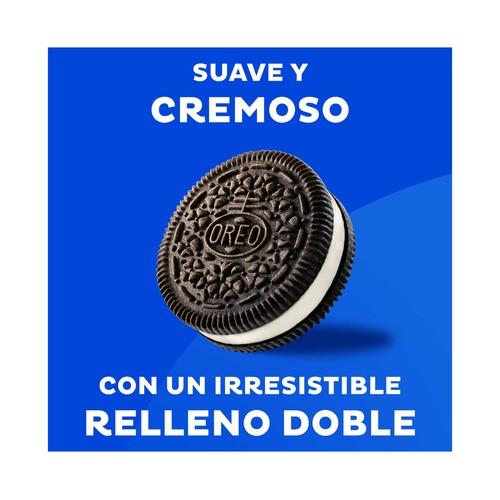 OREO Galletas de cacao con relleno doble de crema de vainilla 157 g.