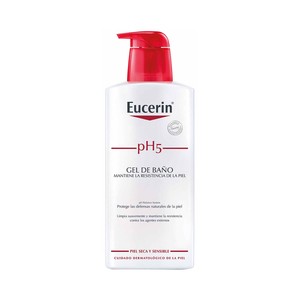 EUCERIN Gel para ducha o baño, especial pieles secas y sensibles EUCERIN Ph5 400 ml.