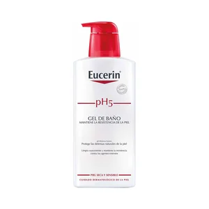 EUCERIN Gel para ducha o baño, especial pieles secas y sensibles EUCERIN Ph5 400 ml.