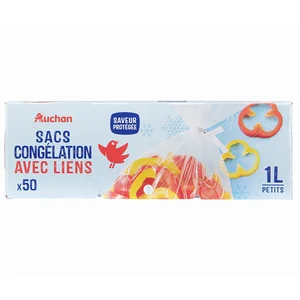 PRODUCTO ALCAMPO Bolsas de congelación pequeña 50 uds.